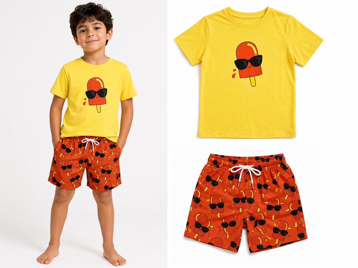 Kids Ice Graphic T Shirt