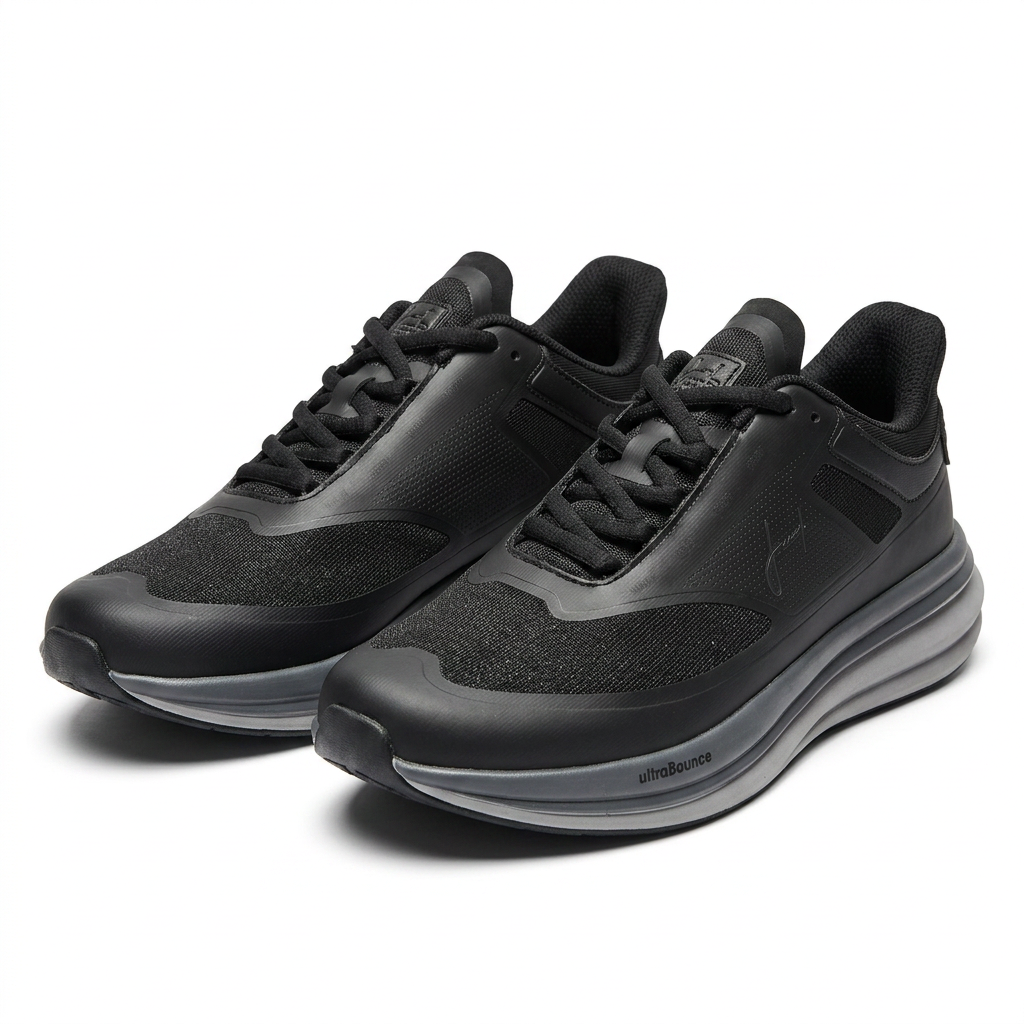 Ultrabounce Running Sneakers With Sculpted Platform Sole