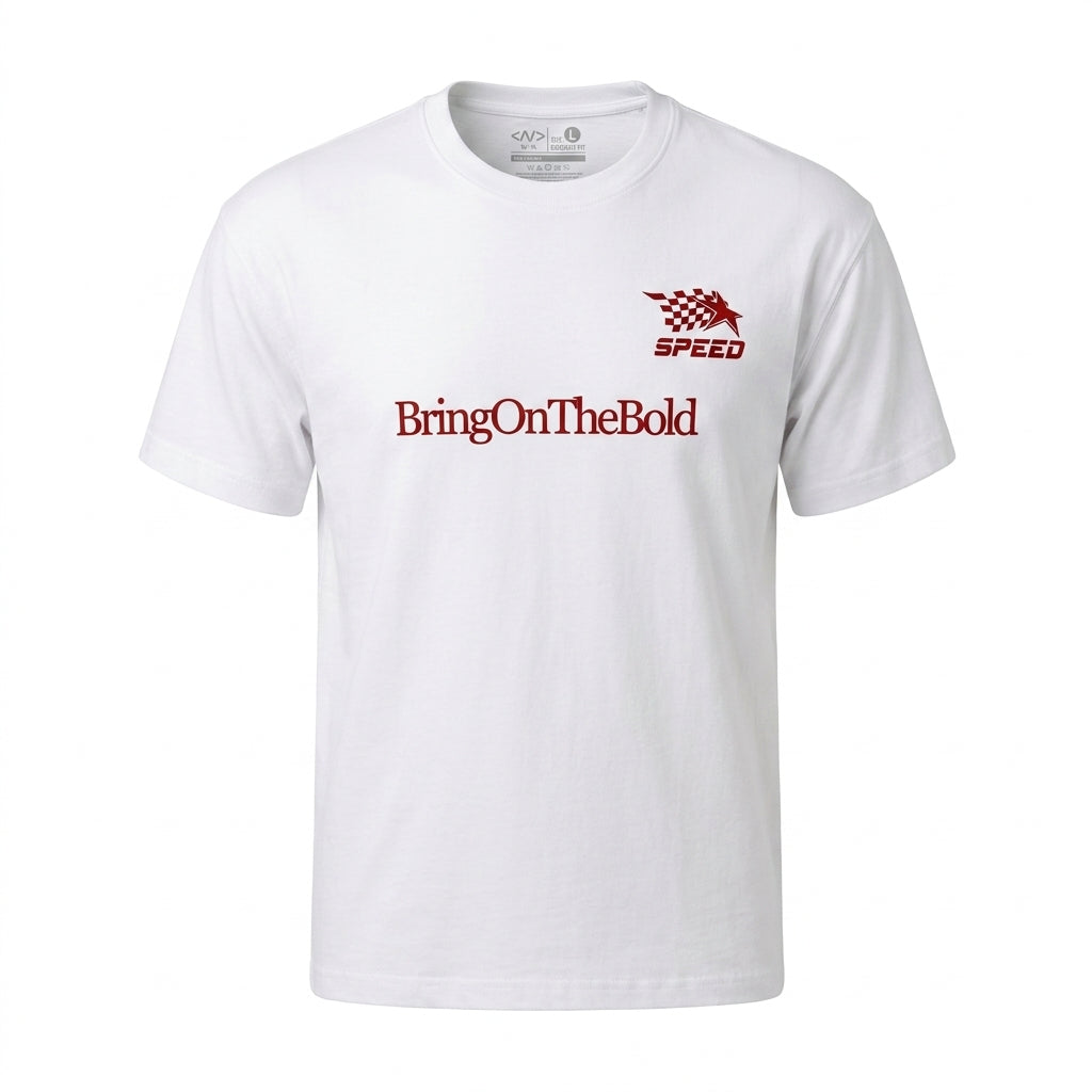 Kids Bring On The Bold Speed Graphic T Shirt