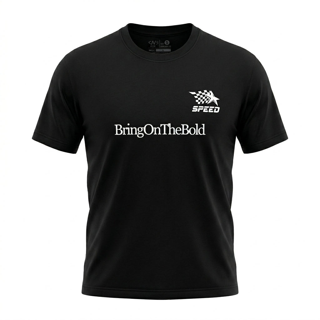 Kids Bring On The Bold Speed Graphic T Shirt