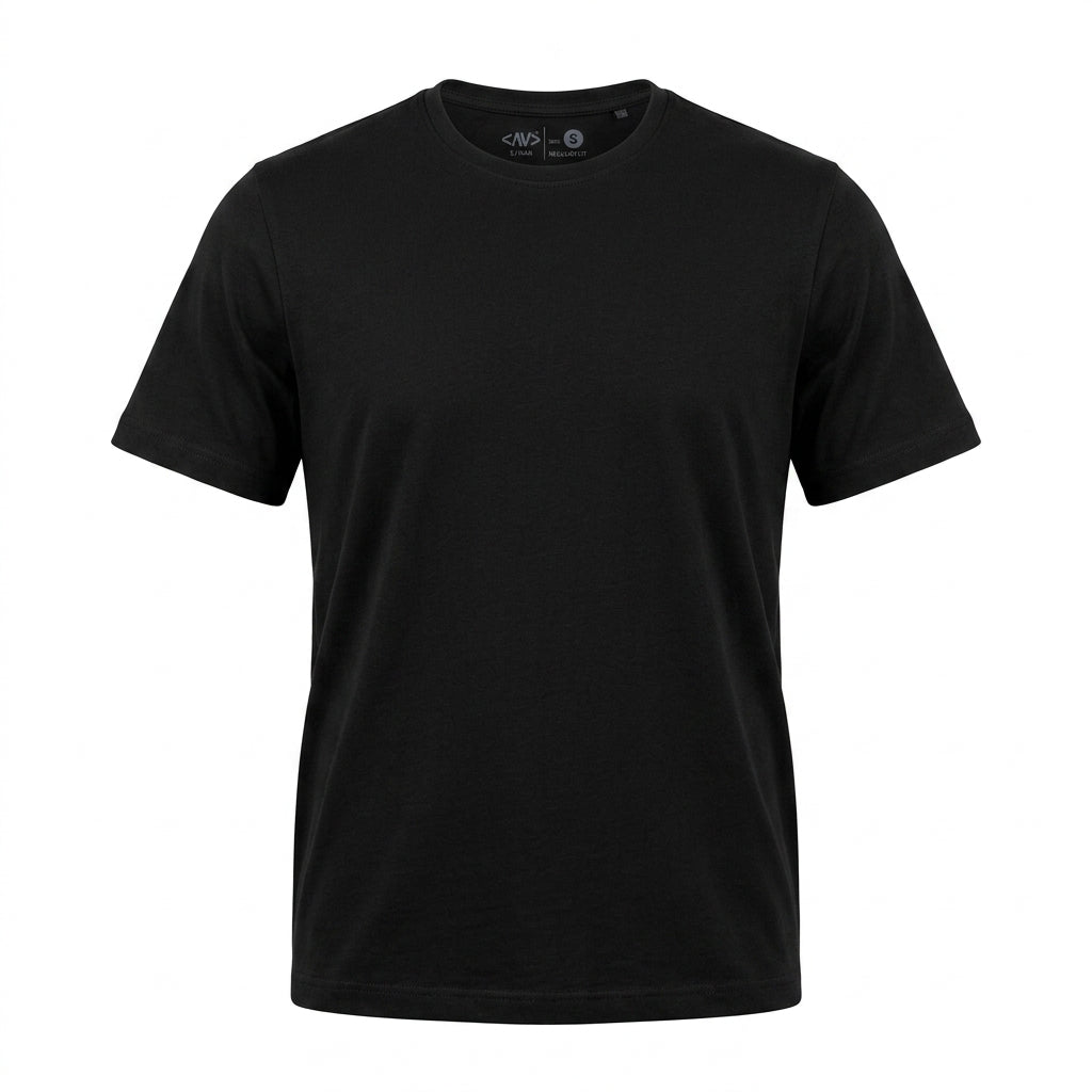 Men Basic Crew Neck T Shirt