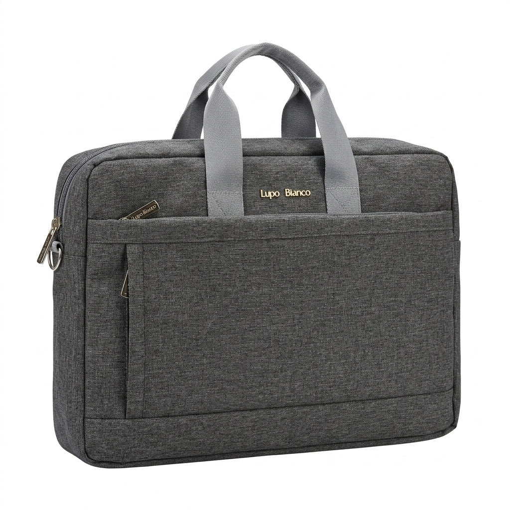 Laptop Briefcase With Front Slip Pocket