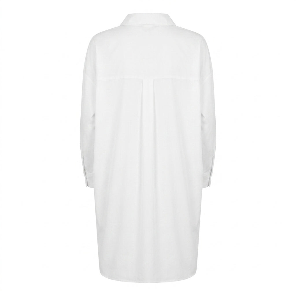 Women Oversized Button Front Shirt