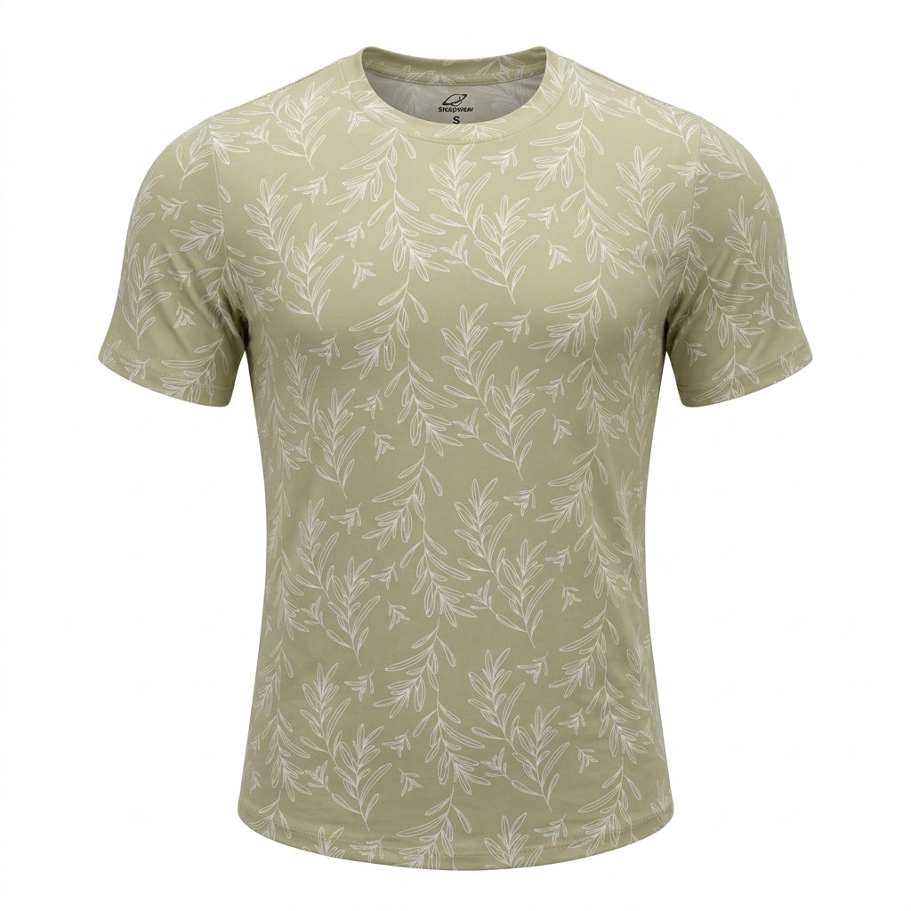 Women Botanical Print Sleepwear Top