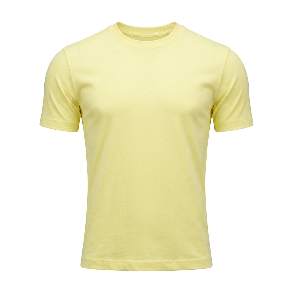 Kids Pale Short Sleeve Basic T Shirt