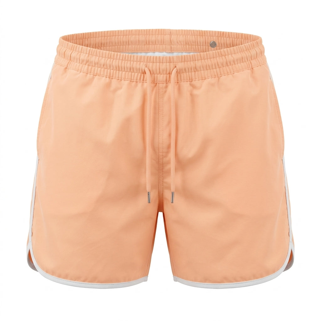 Contrast Trim Swim Shorts