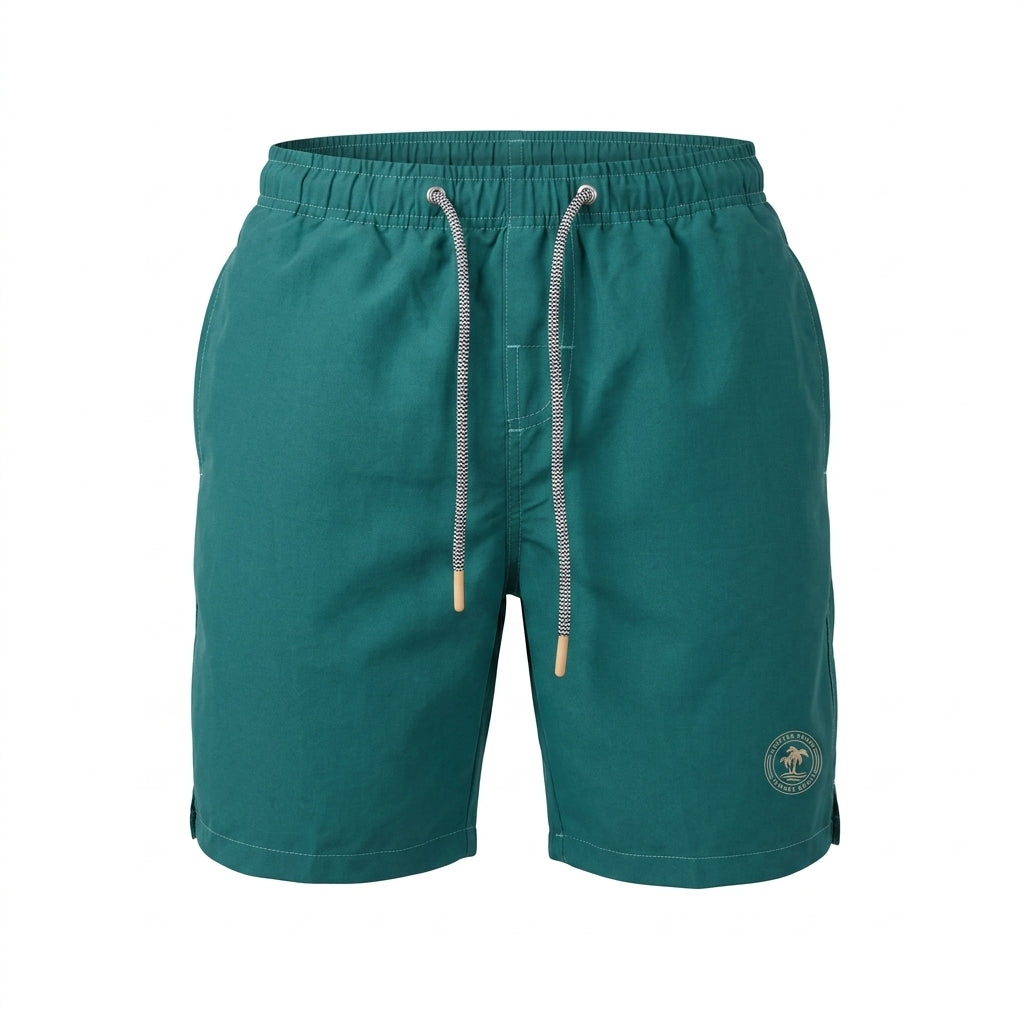 Swimming Pool Drawstring Swim Shorts