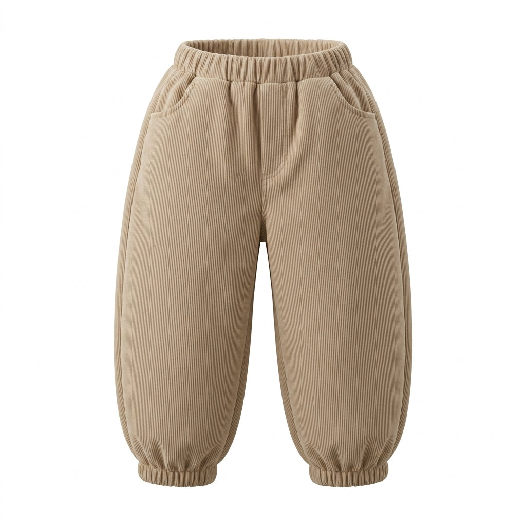 Kids Corduroy Jogger Pants