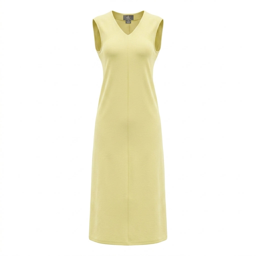Women Sleeveless Midi Dress