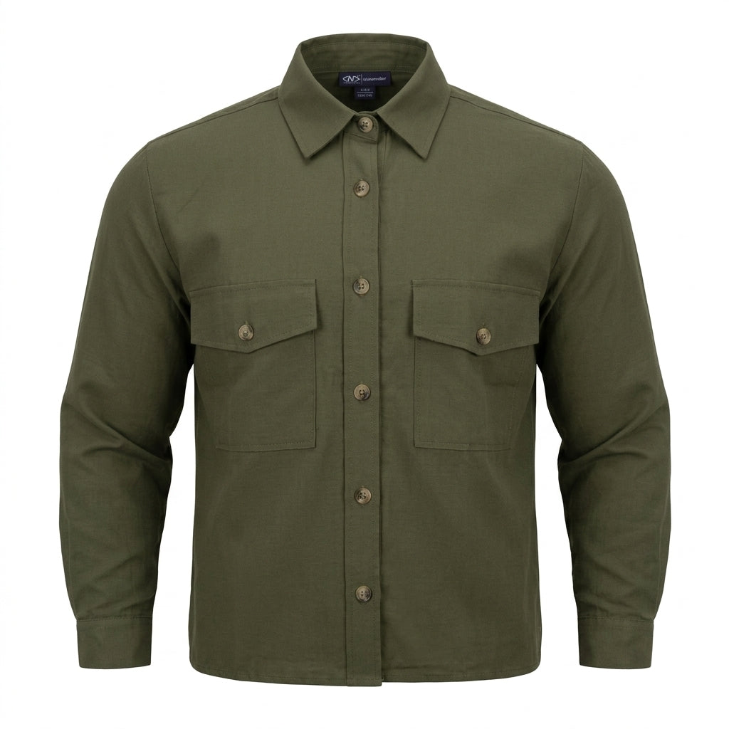 Utility Button Up Shirt