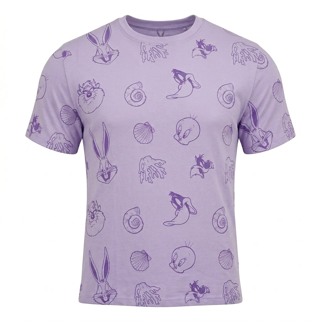 Kids Character Print Short Sleeve T Shirt