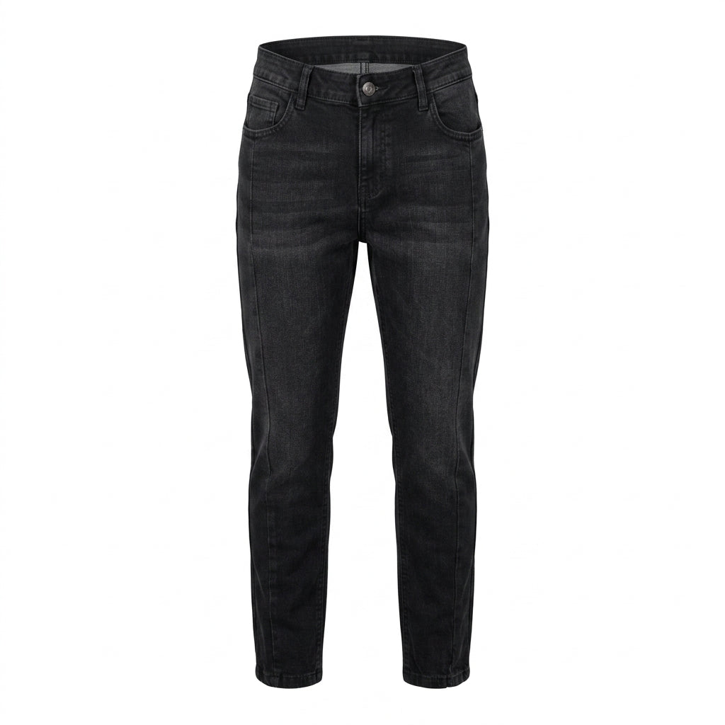 Basic Women Wide Leg Cargo Denim Jeans