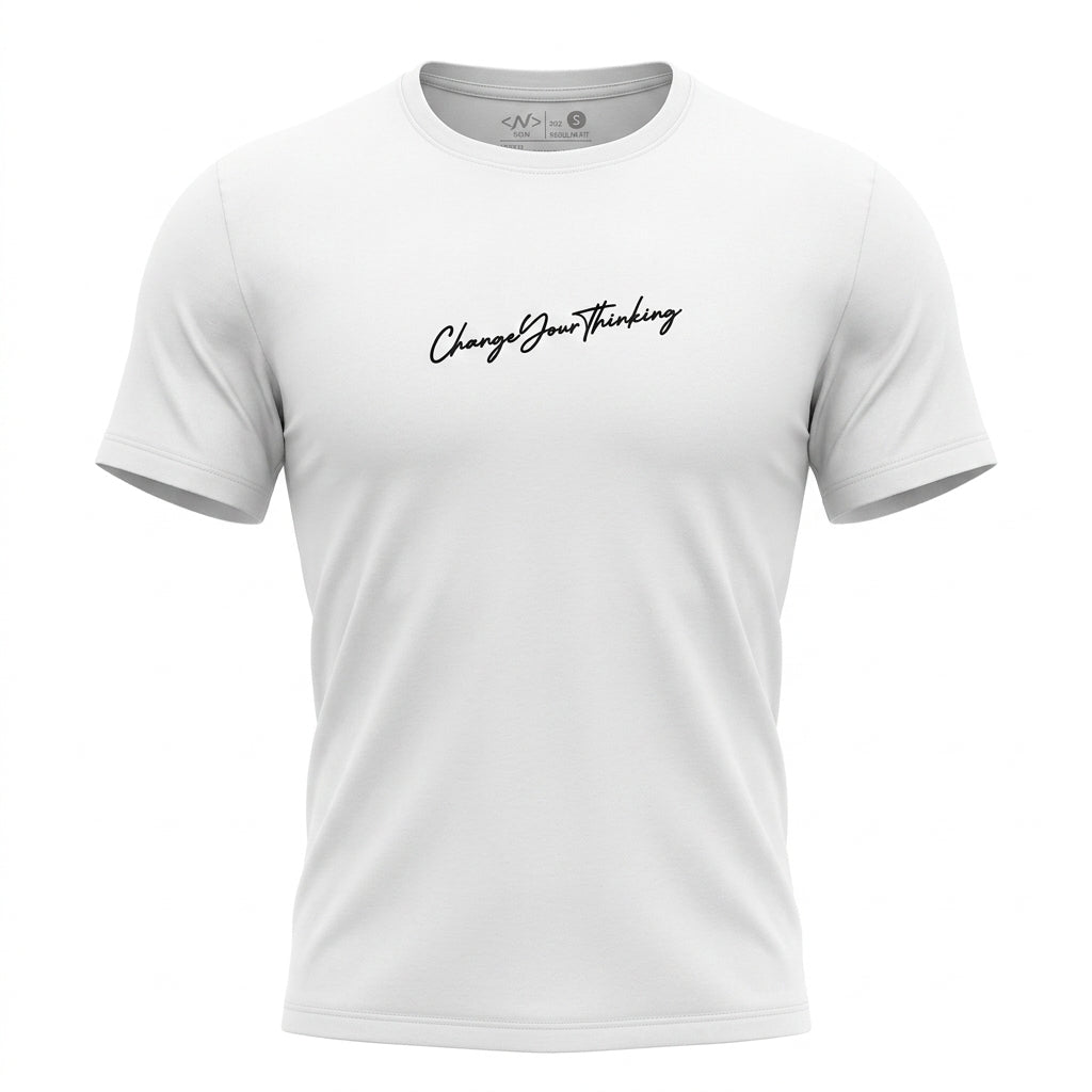 Men Change Your Thinking Graphic T Shirt