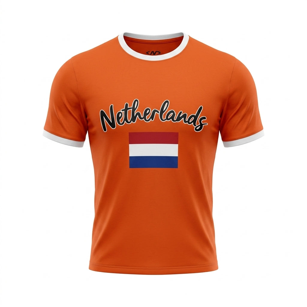 Men Netherlands Graphic T Shirt
