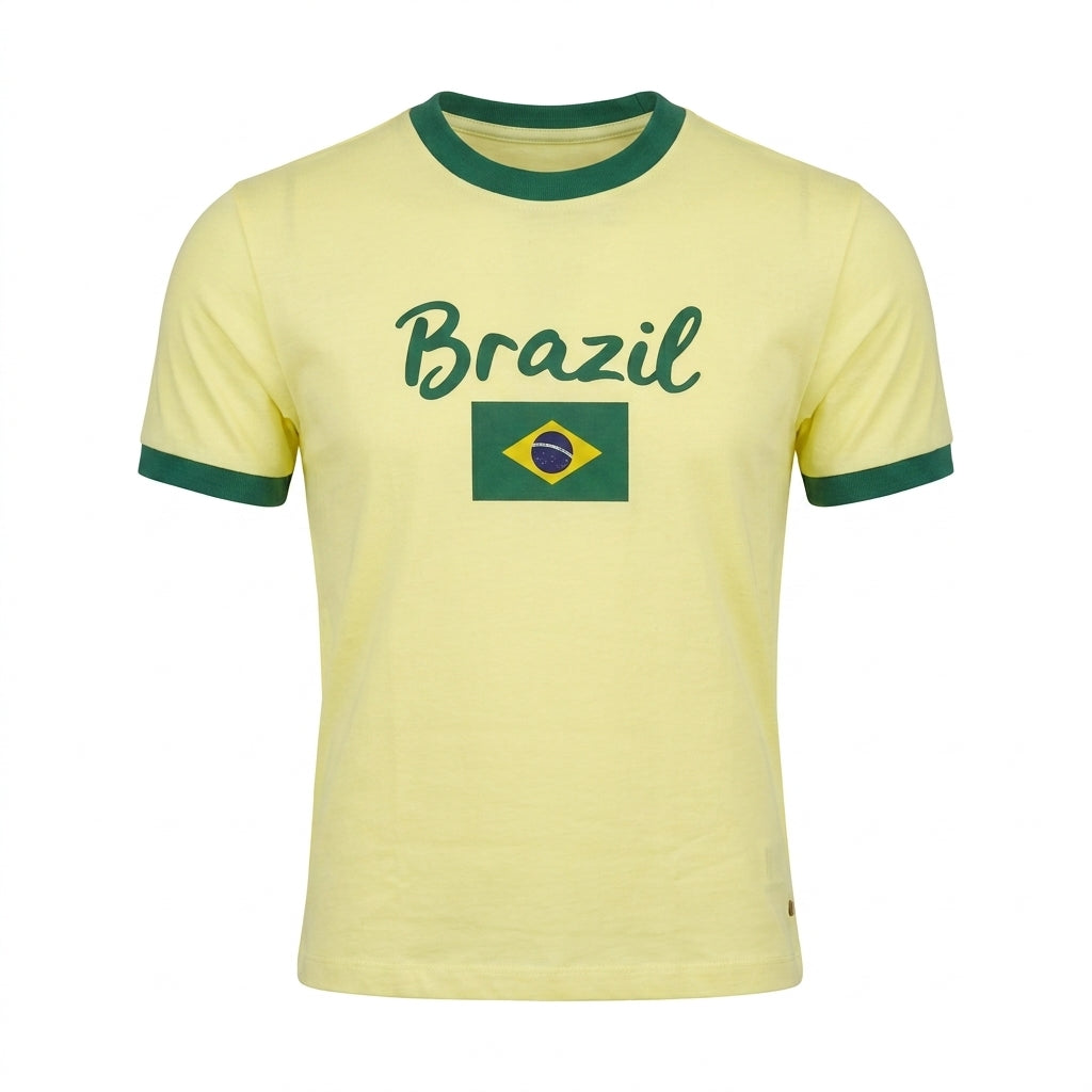 Men Brazil Graphic T Shirt