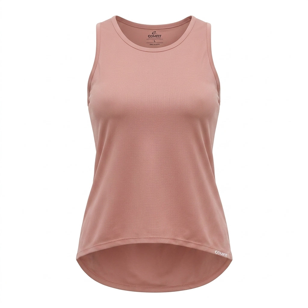 Women Performance Sleeveless Training Tank Top Blush