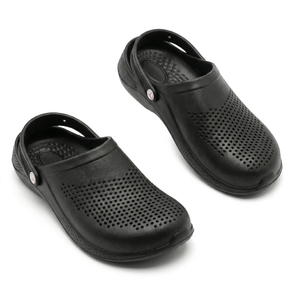 Unisex Perforated Comfort Clog Sandals