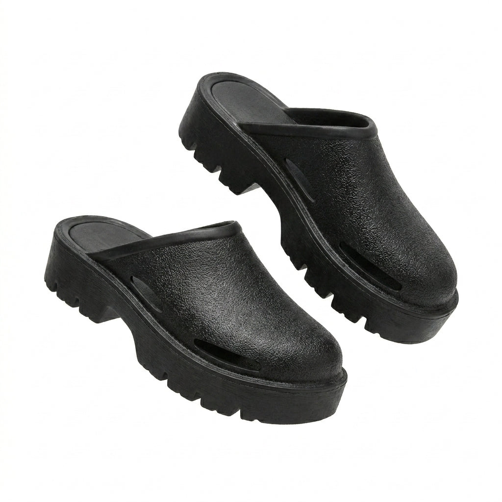 Women Chunky Platform Mule Clogs