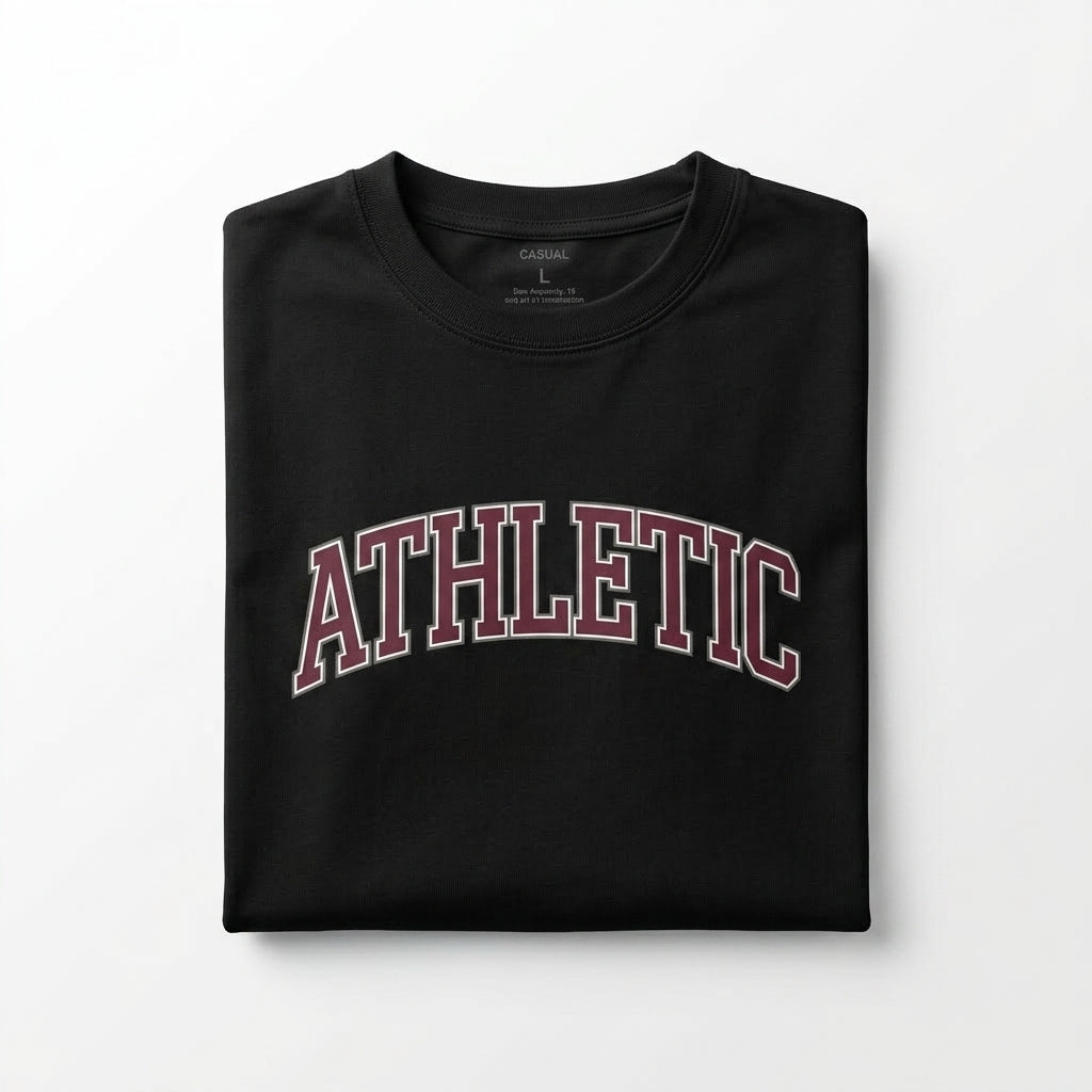Casual Men Athletic Graphic T Shirt