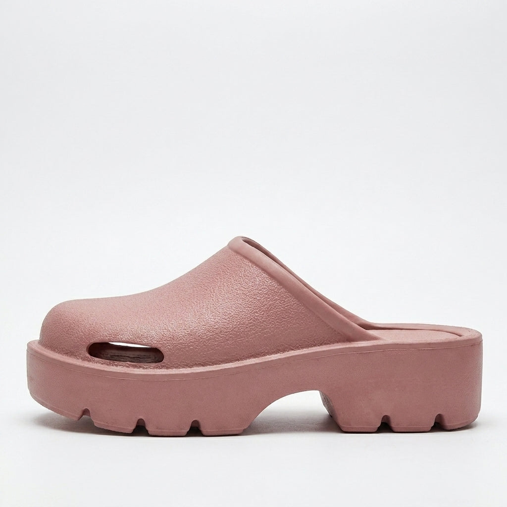 Women Chunky Platform Mule Clogs