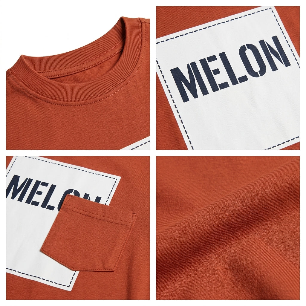 Kids Logo Patch Pocket T Shirt