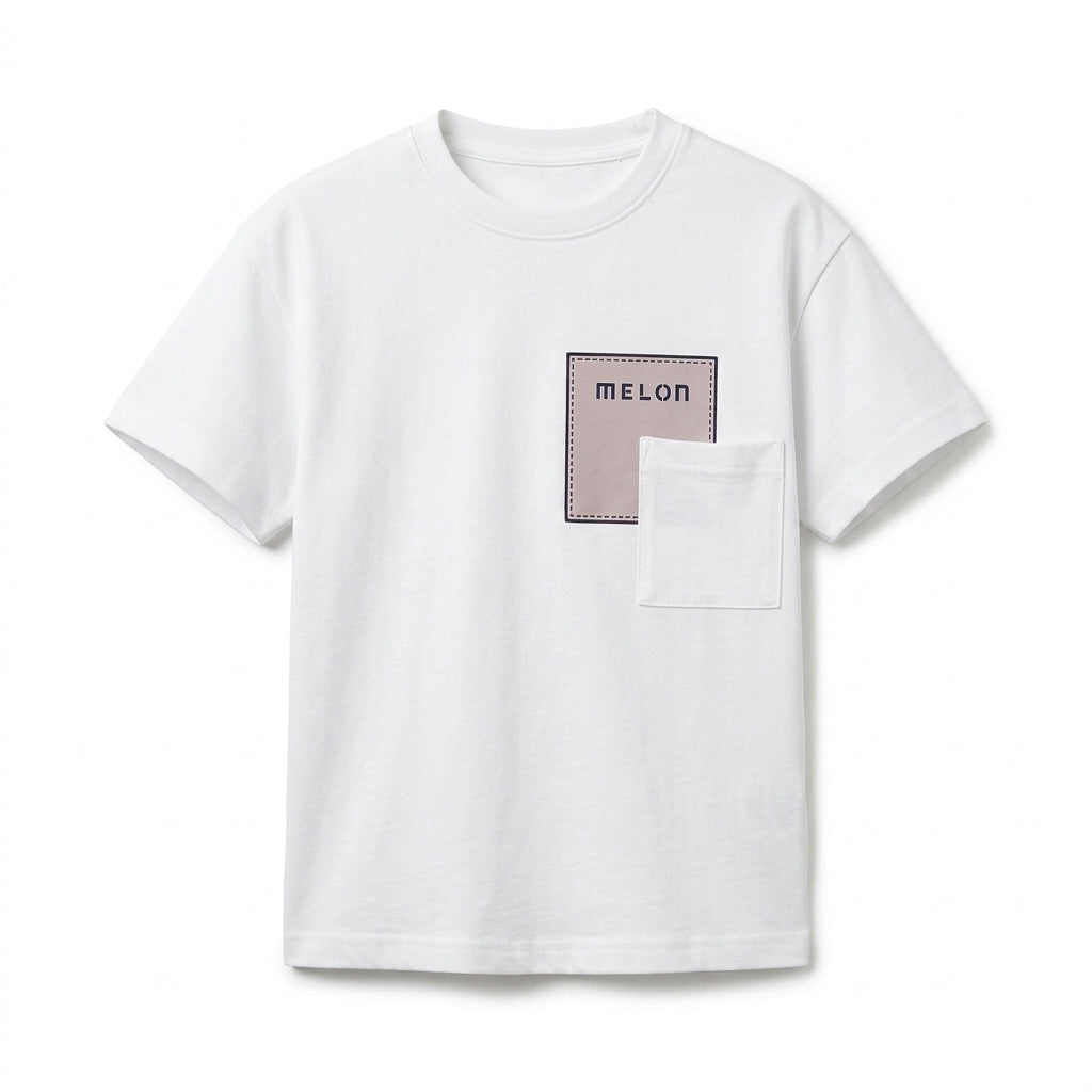 Kids Logo Patch Pocket T Shirt