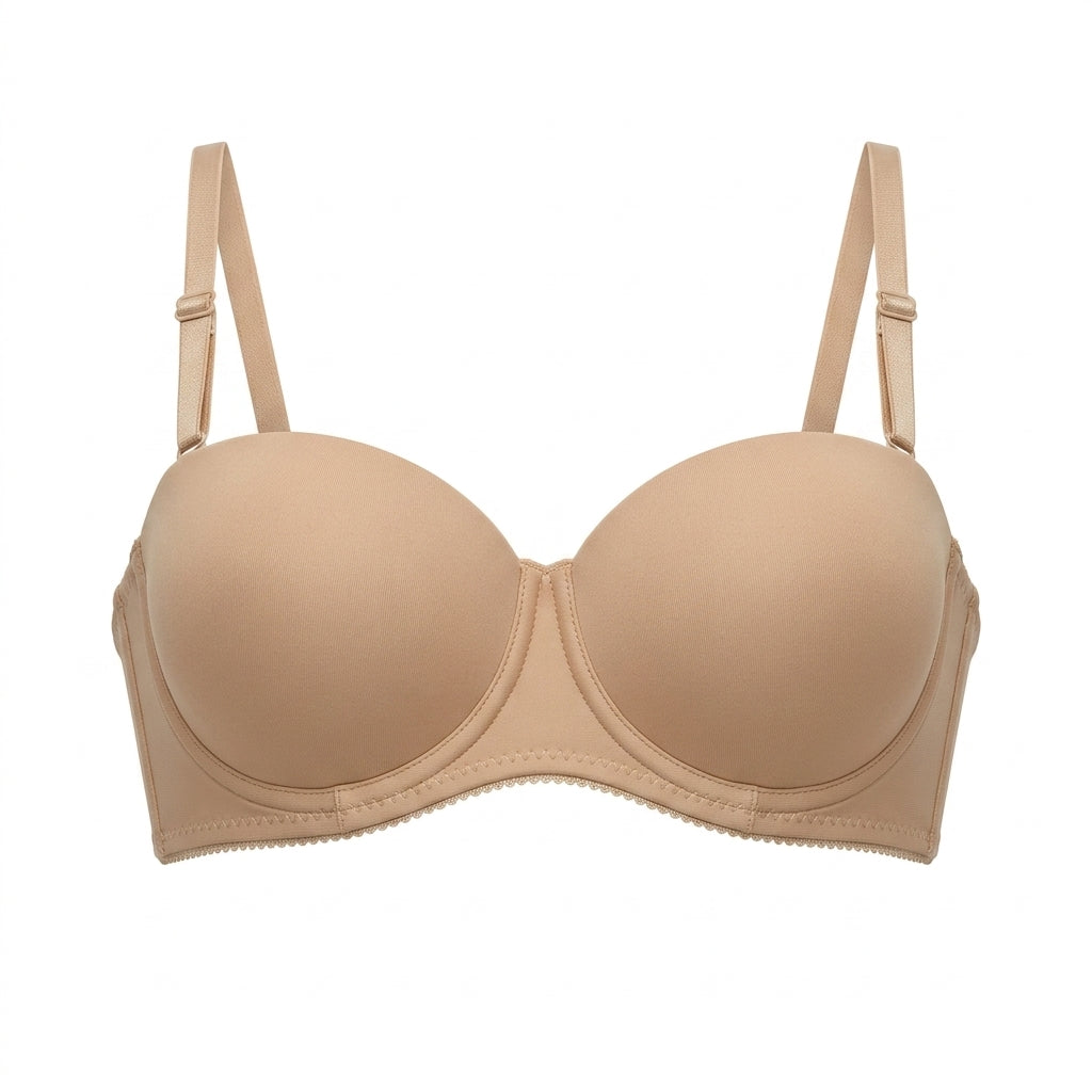 Women Strapless Convertible T Shirt Bra