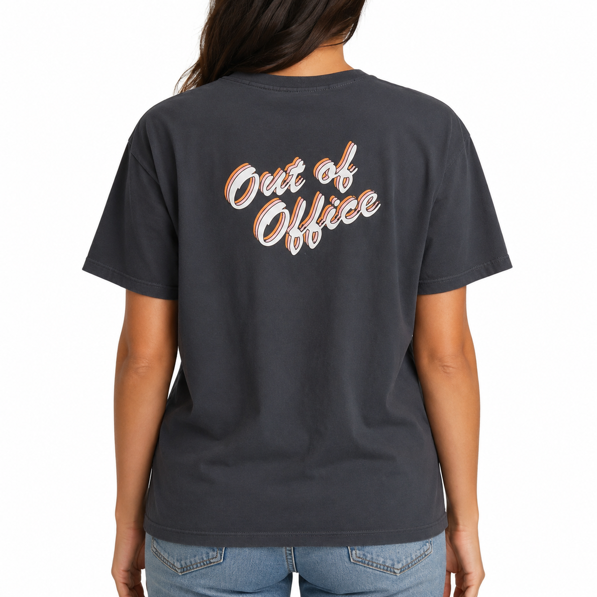 تيشيرت حريمي Out Of Office جرافيك