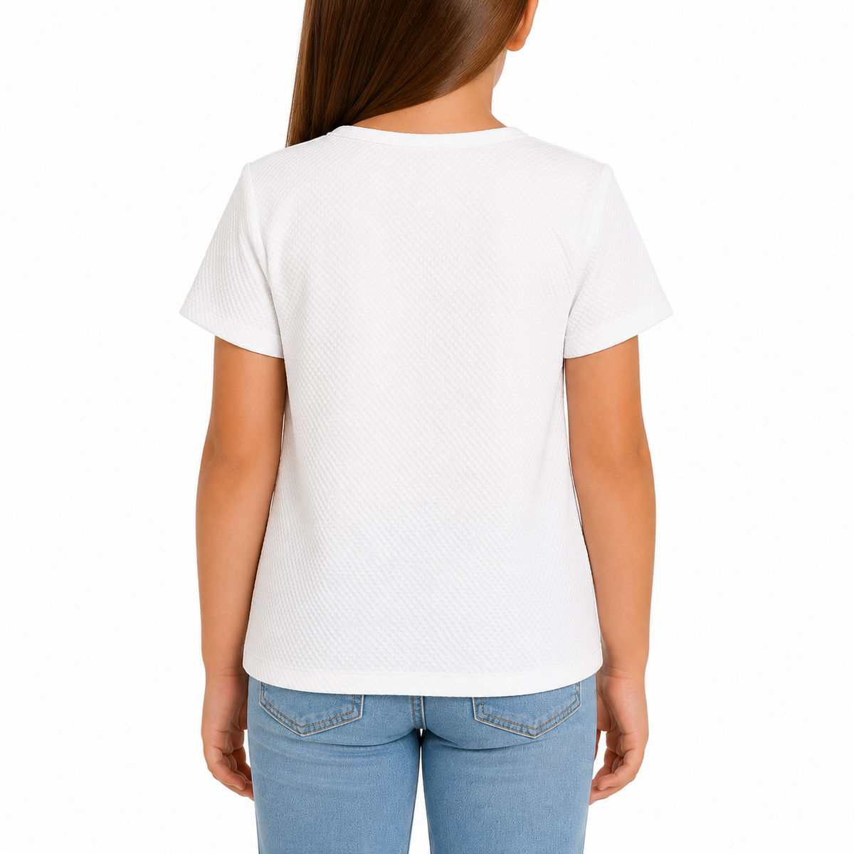 Boys Textured Short Sleeve T Shirt