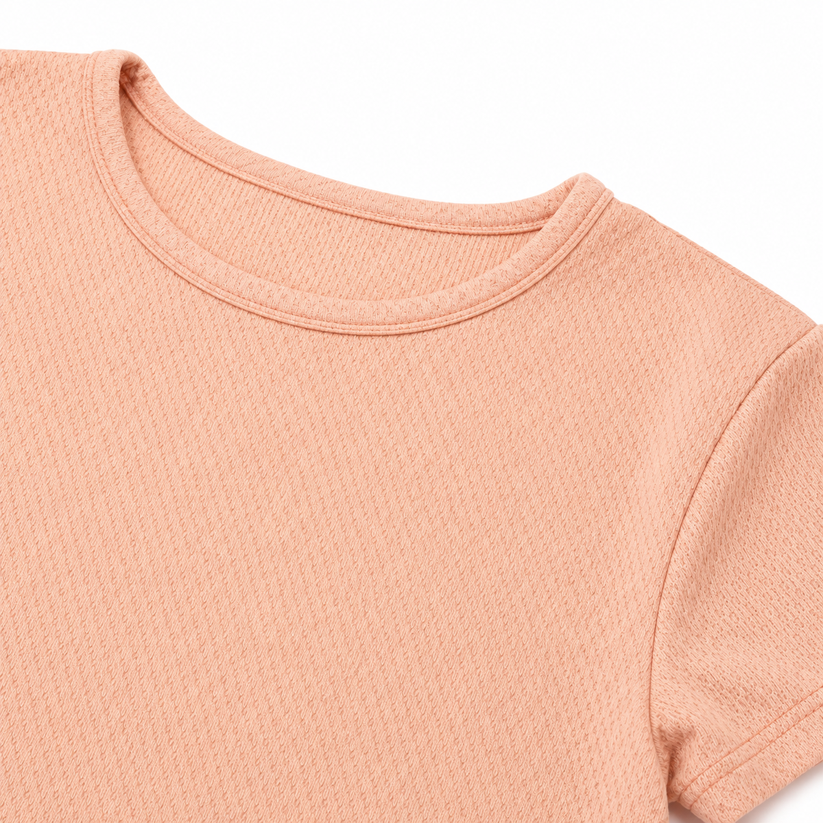 Boys Textured Short Sleeve T Shirt