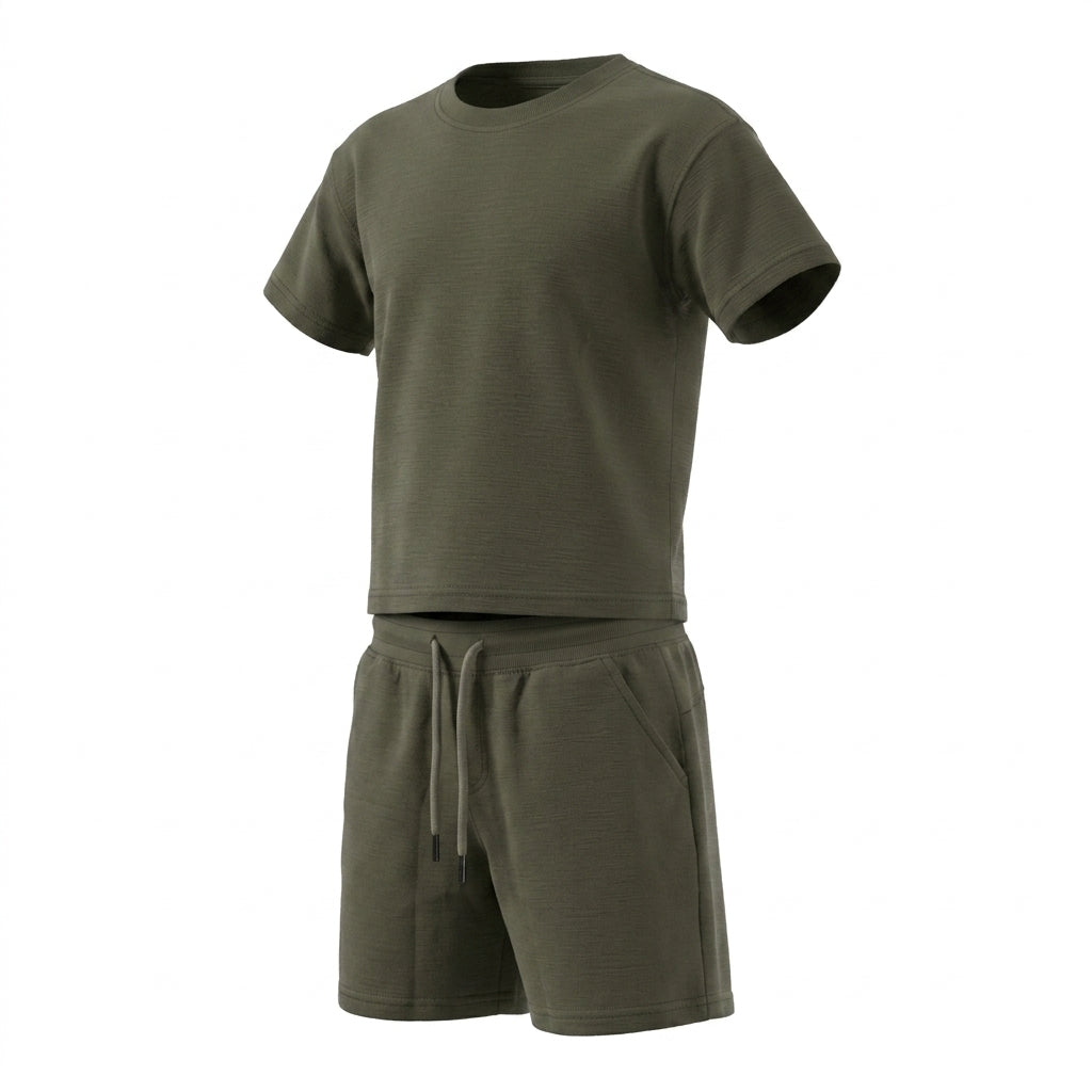Kids T Shirt And Shorts Set