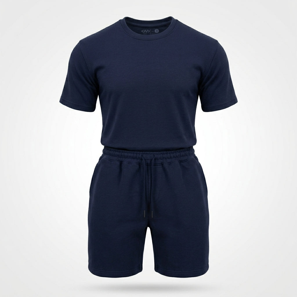 Boys Color Block Pocket T Shirt And Jogger Pants Set