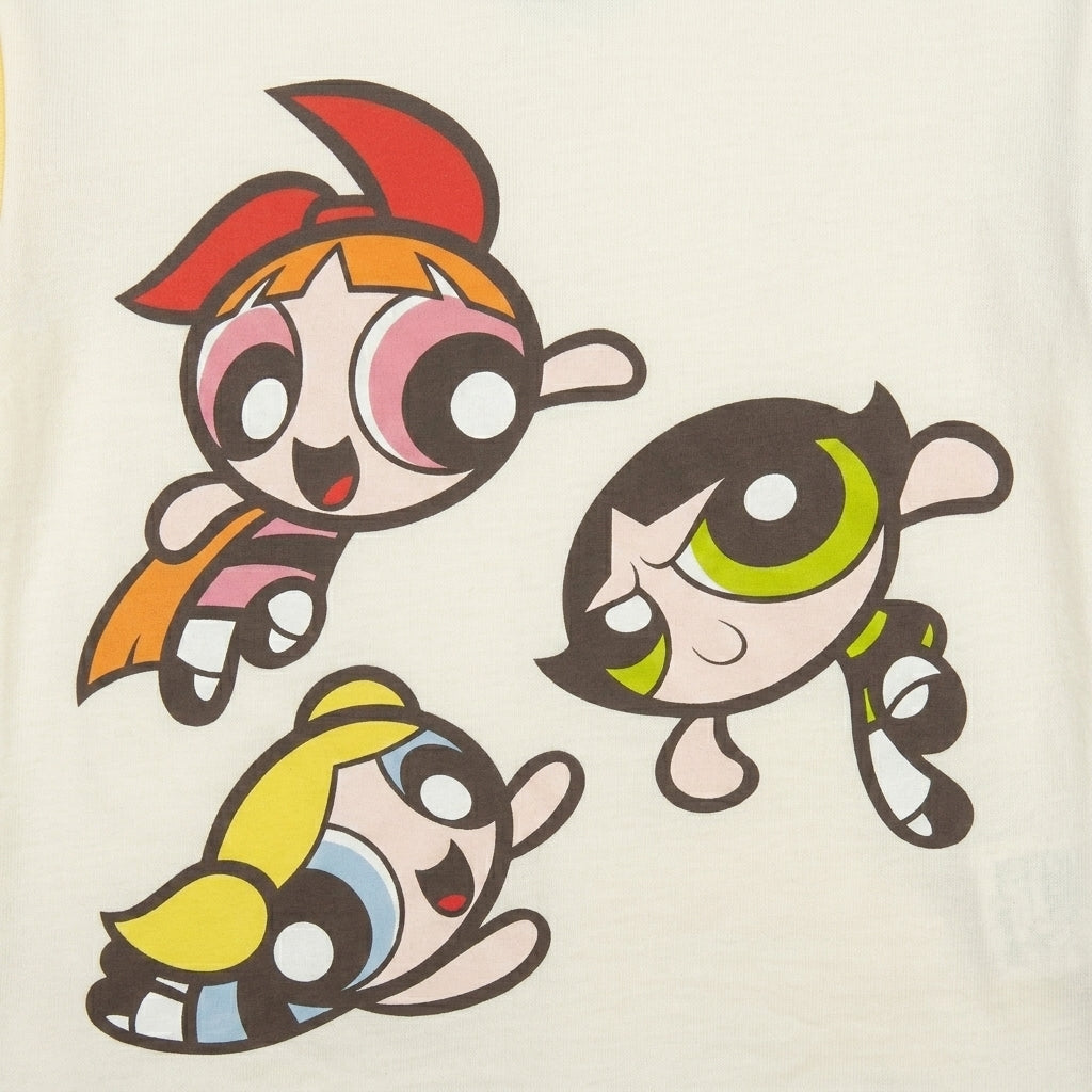 Girls Cartoon Print Short Sleeve T Shirt
