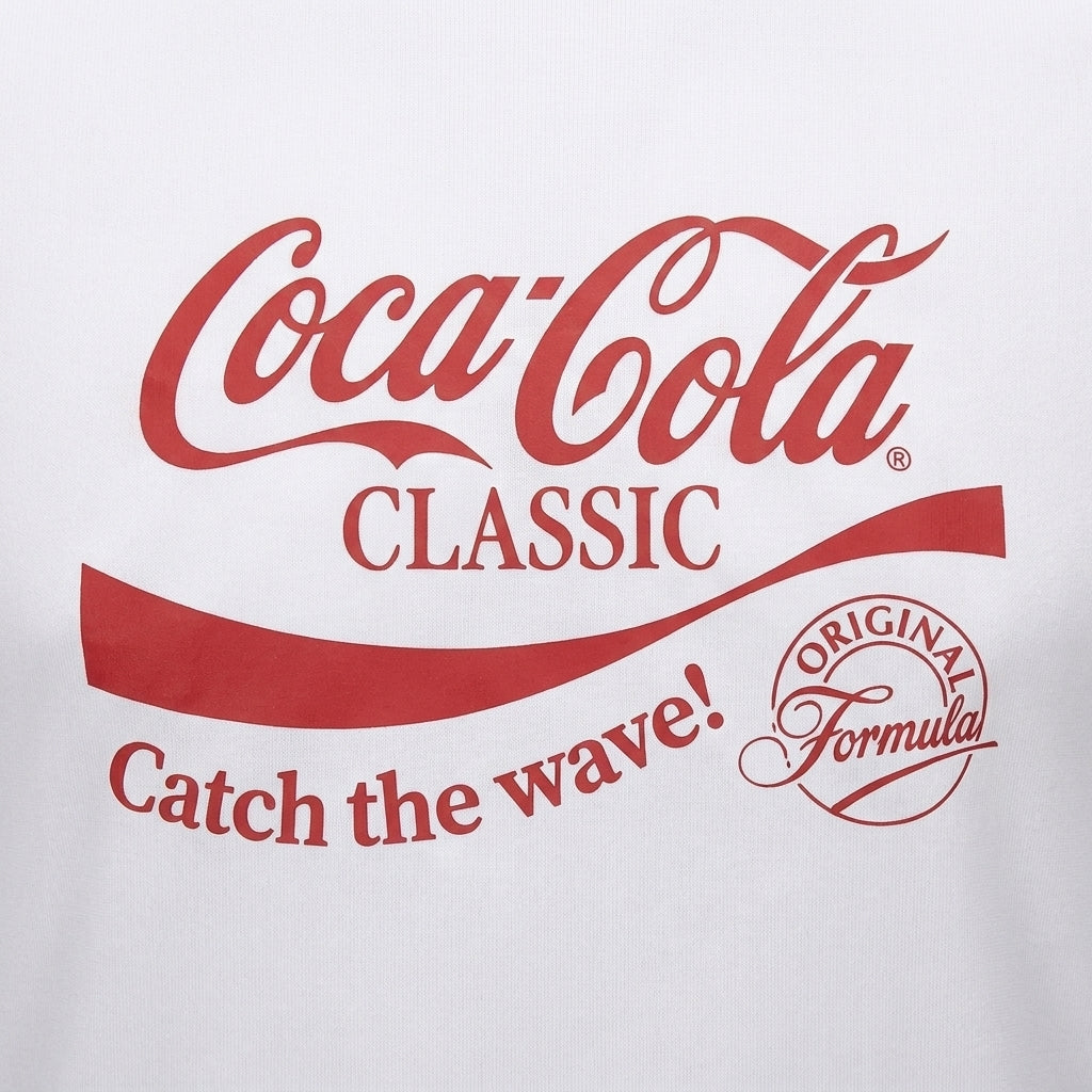 Coca Cola Men Graphic Sports T Shirt