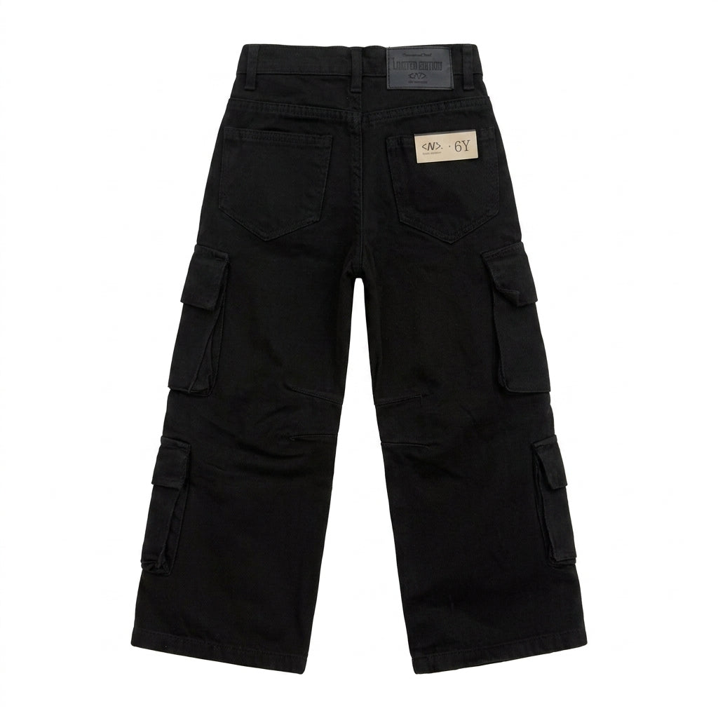 Kids Multi Pocket Cargo Pants
