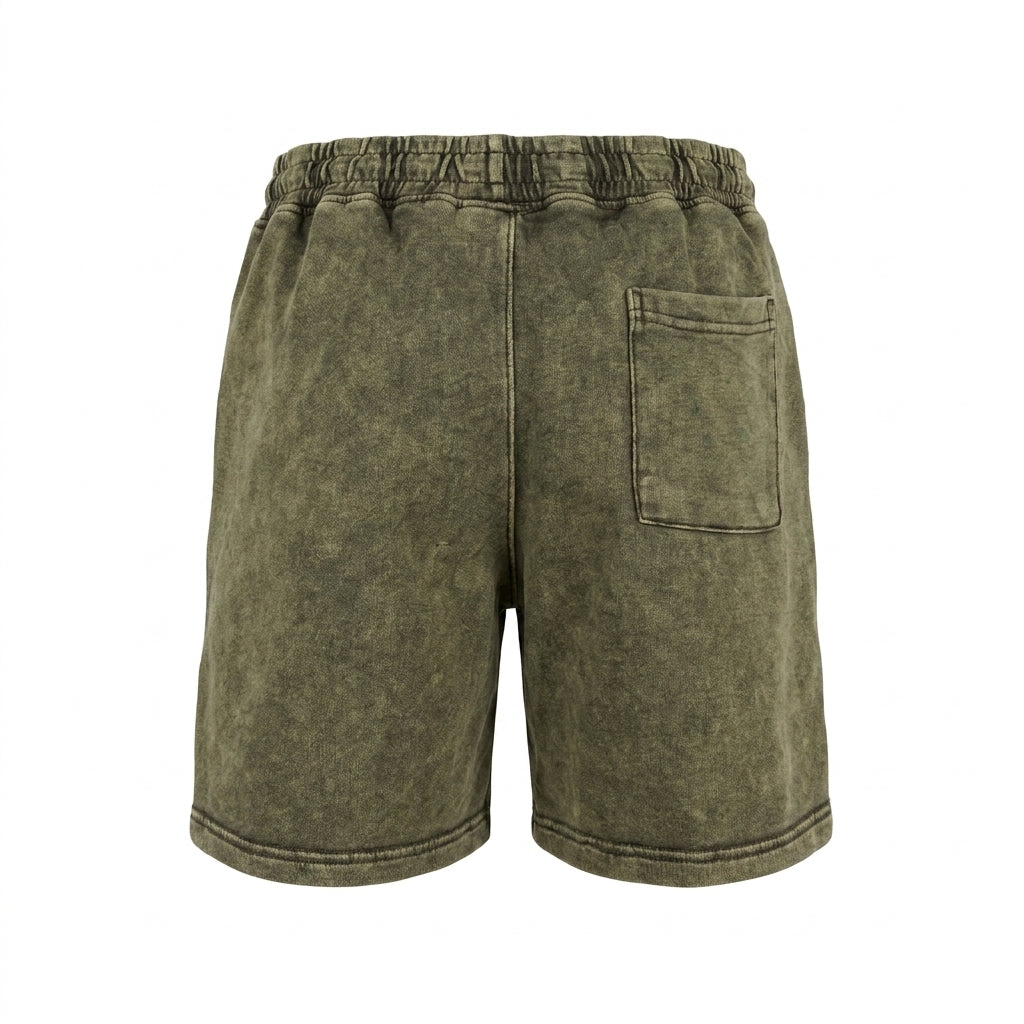 Men Casual Shorts With Elastic Waistband