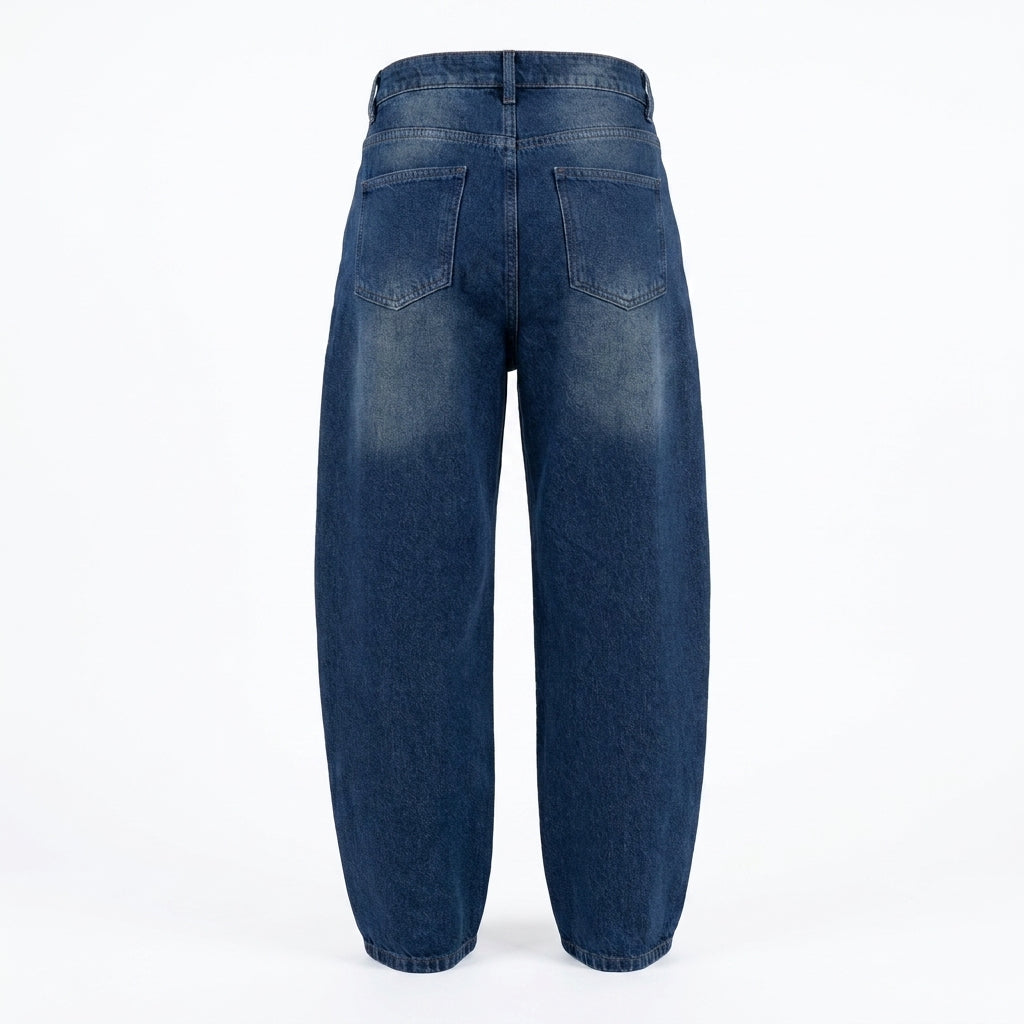 Women High Waist Wide Leg Jeans
