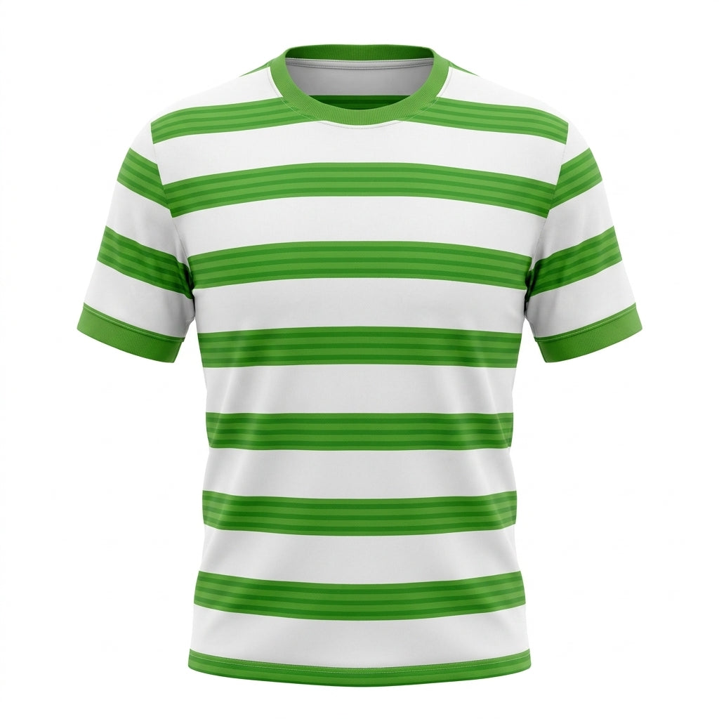 Girls Striped Short Sleeve T Shirt