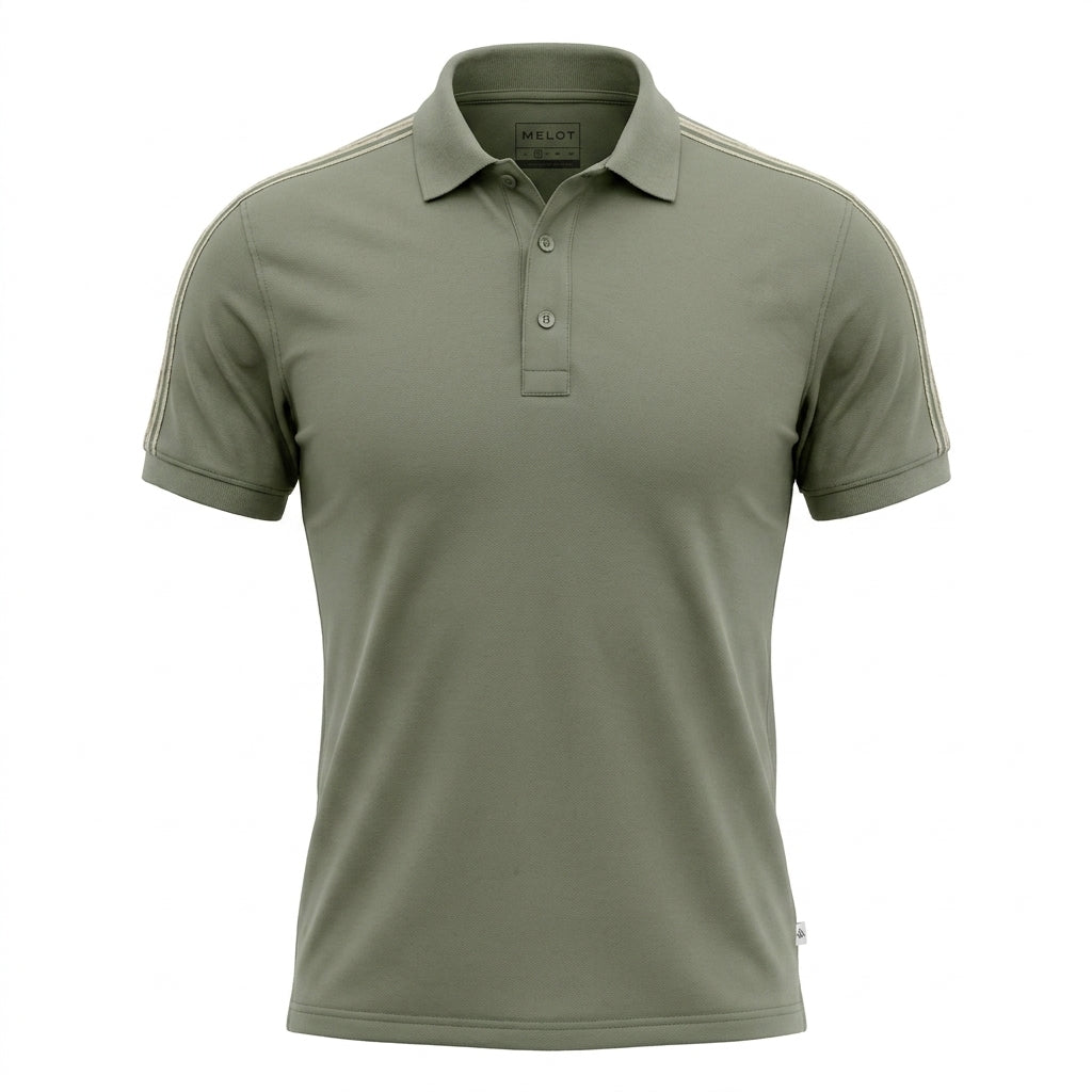 Classic Solid Polo Shirt