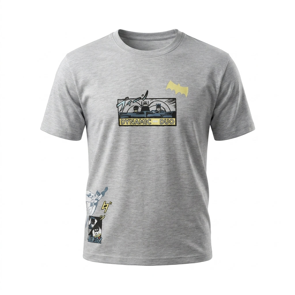 Kids Dynamic Duo Graphic T Shirt And Shorts Set