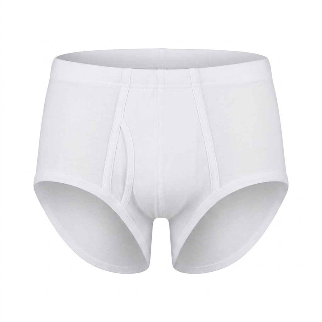 Men Classic Cotton Briefs Soft Everyday Underwear