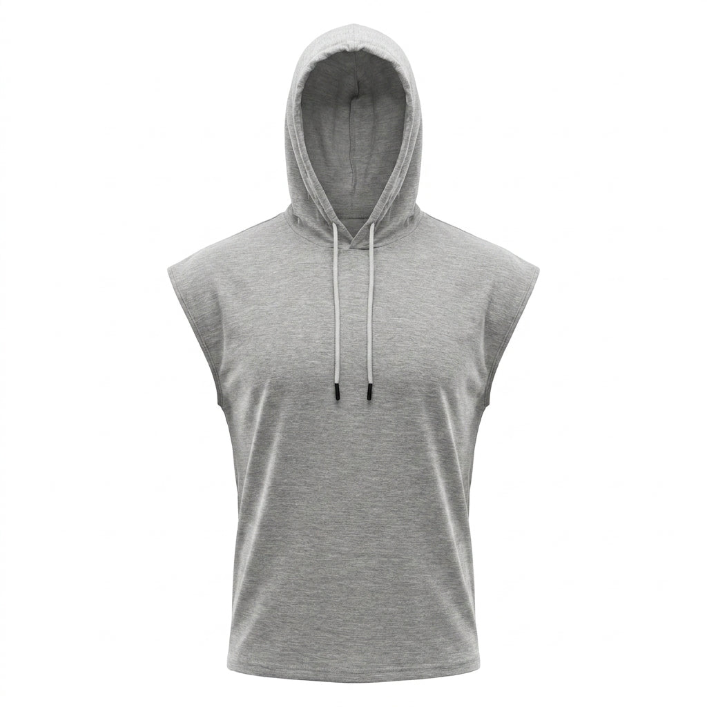 Men Sleeveless Hoodie