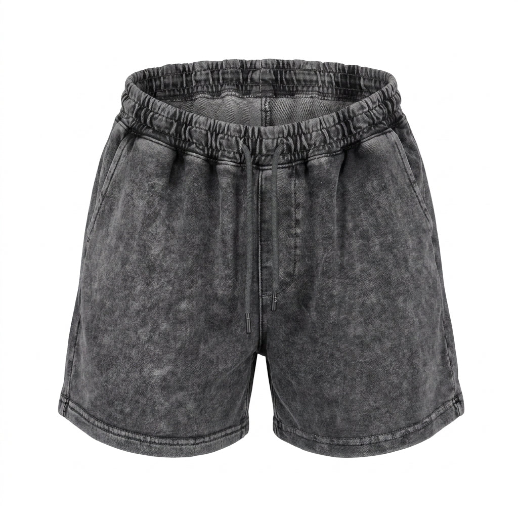 Men Casual Shorts With Elastic Waistband