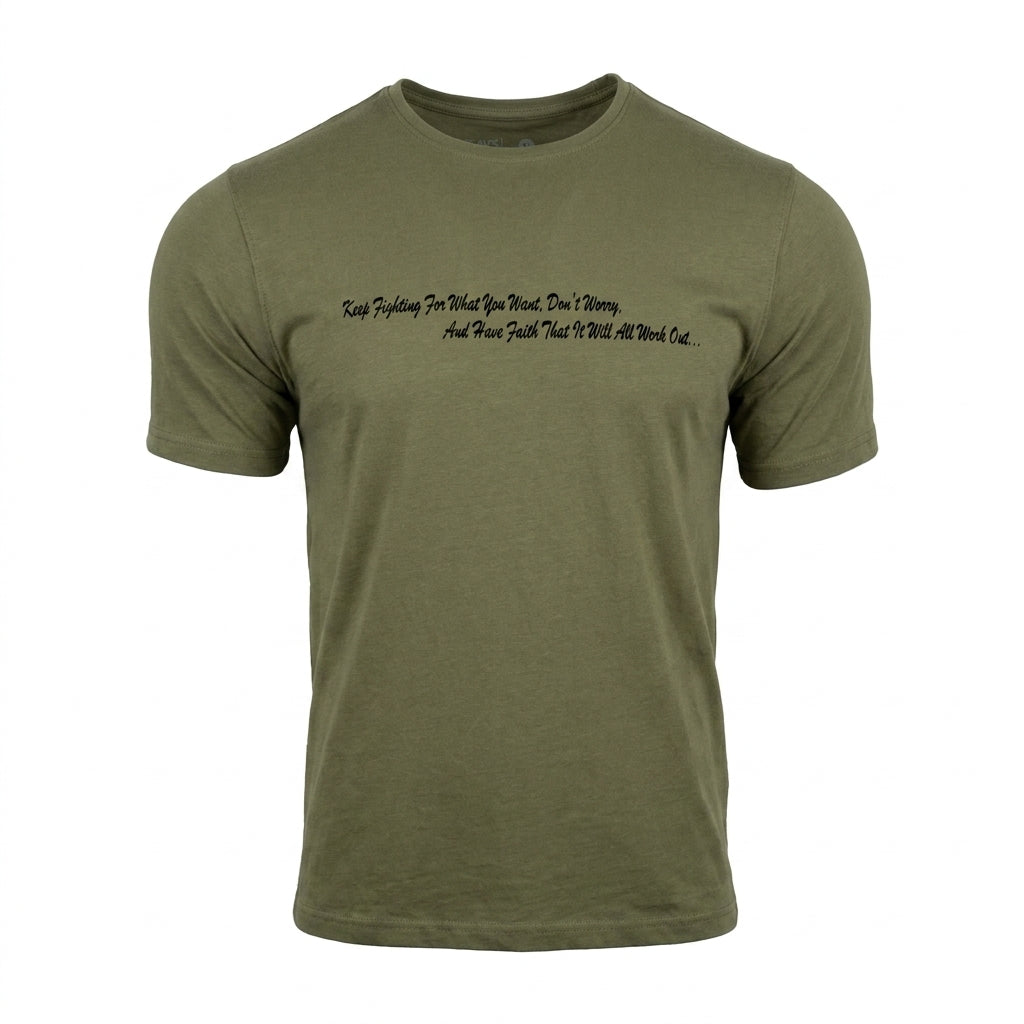 Men Embroidered Crew Neck Short Sleeve T Shirt