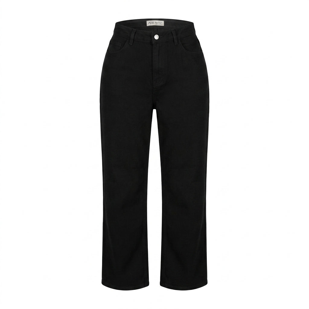 Women Straight Leg Denim Jeans
