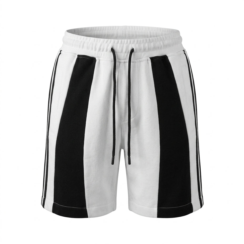 Boys Color Block Casual Shorts