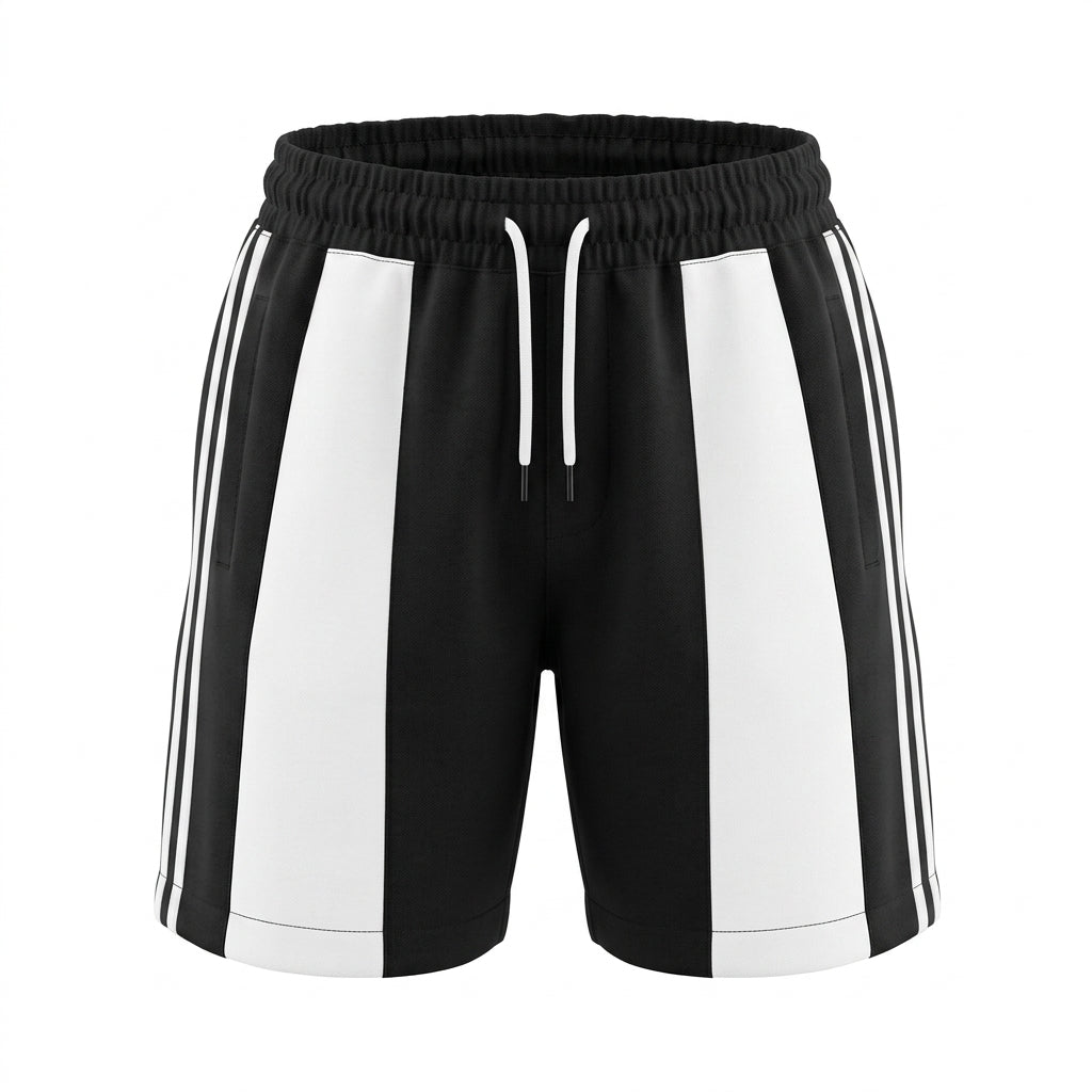 Boys Color Block Casual Shorts