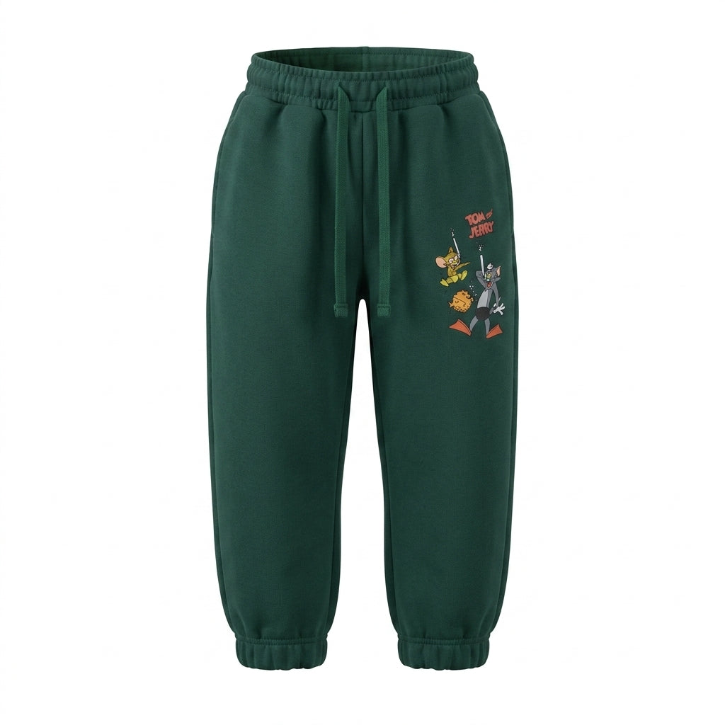 Boys Tom And Jerry Graphic Jogger Sweatpants