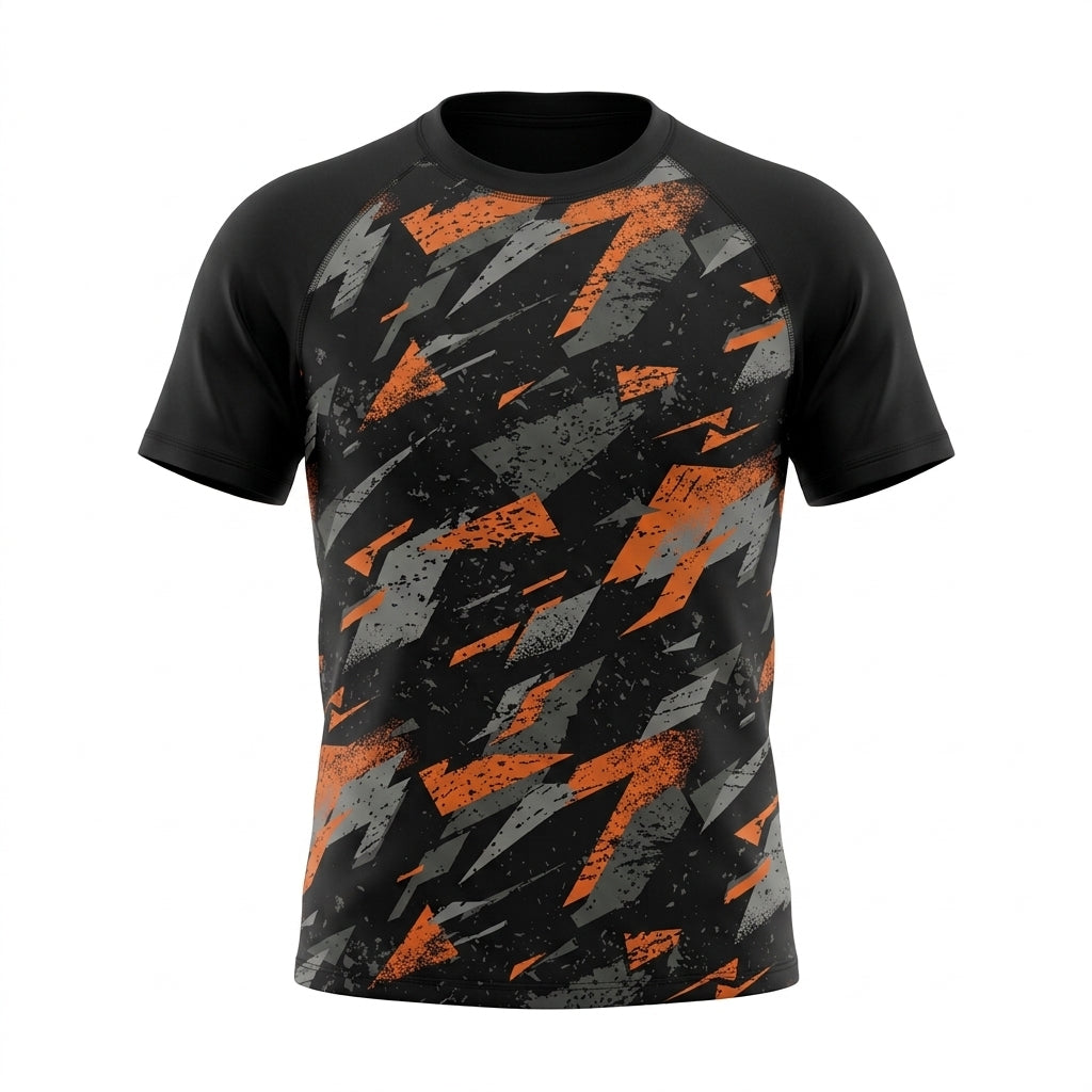 Boys Printed Rash Guard And Swim Shorts Set