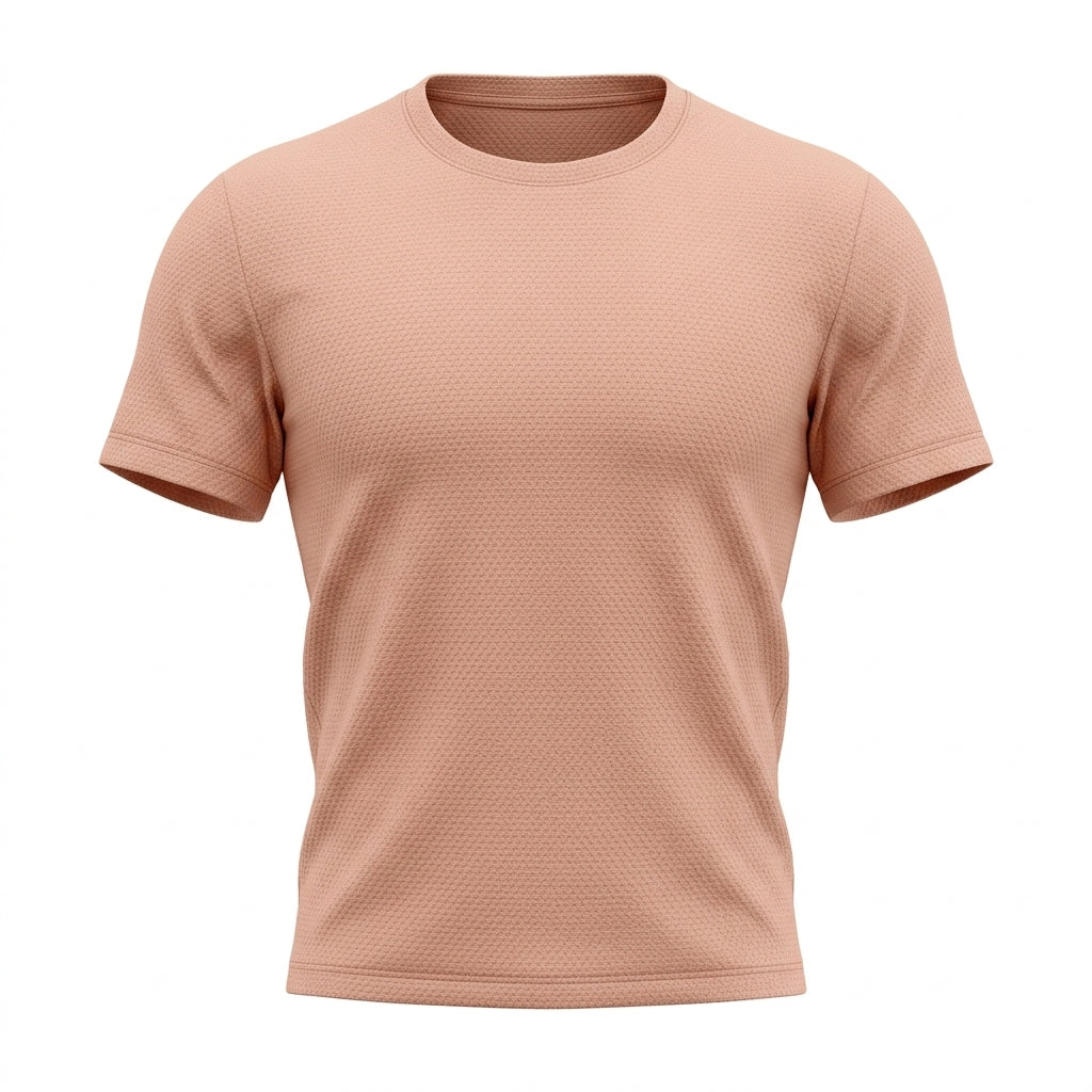 Boys Textured Short Sleeve T Shirt